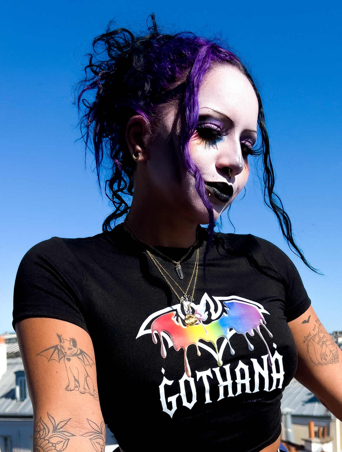 đ Crop Top Gothana Pride
